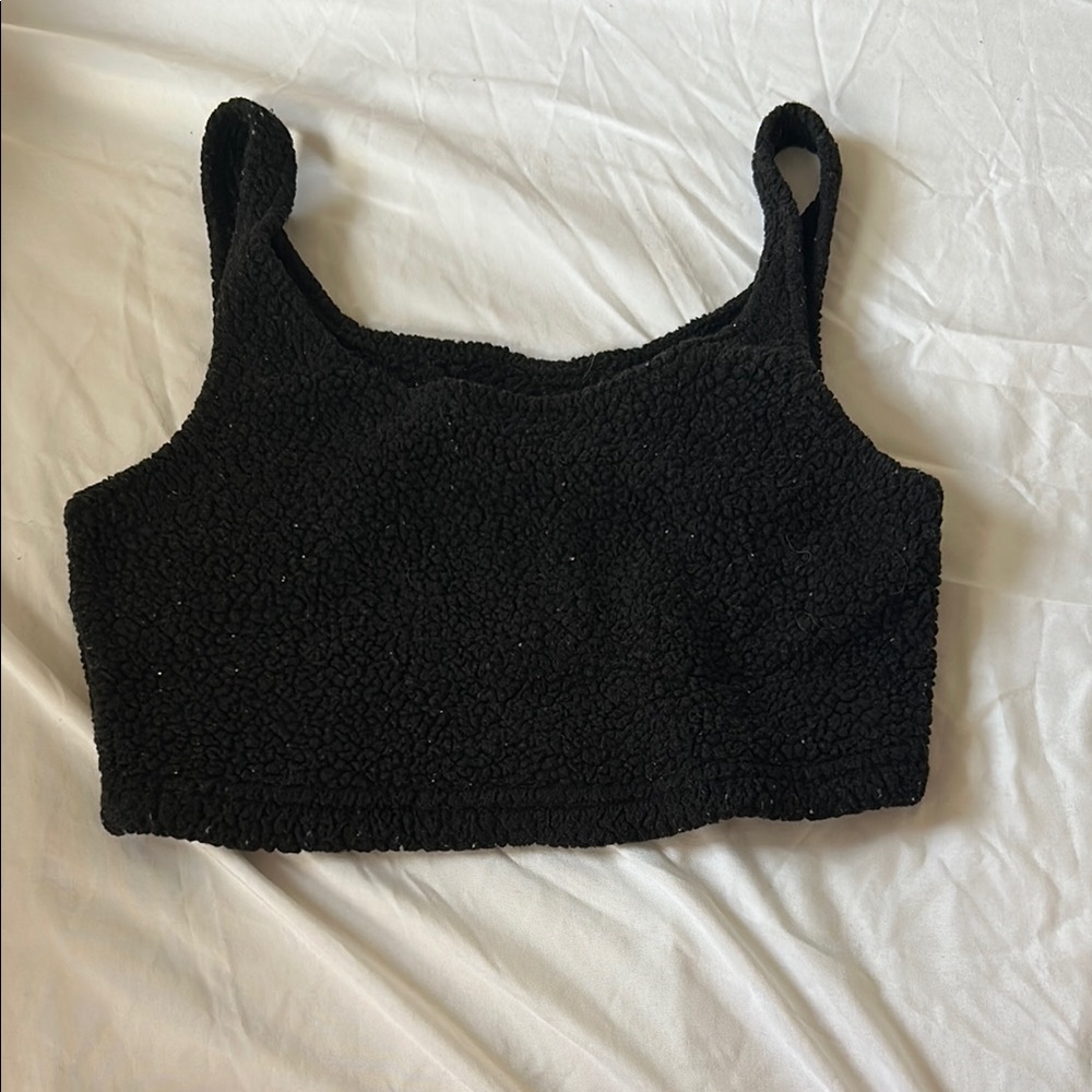 Black Women's Crop Top
